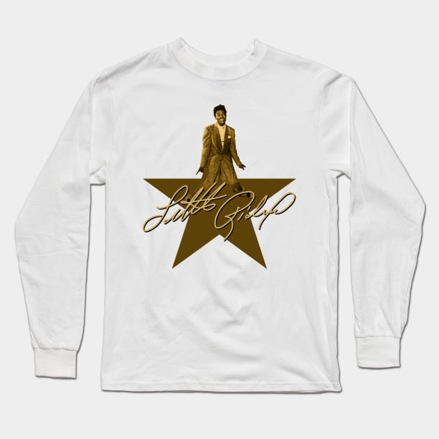 Little Richard - Signature Long Sleeve T-Shirt by PLAYDIGITAL2020